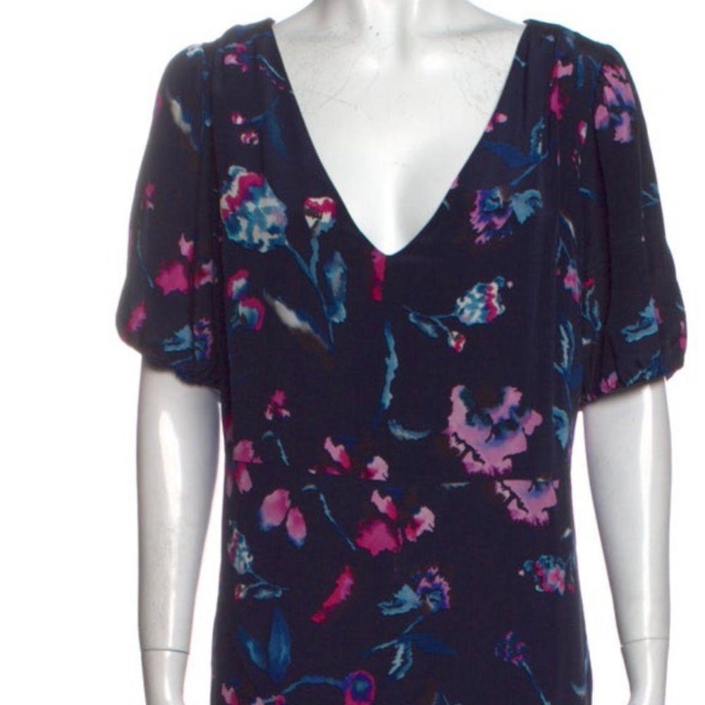 COPY - Tanya Taylor Silk Floral Dress Sz 14
